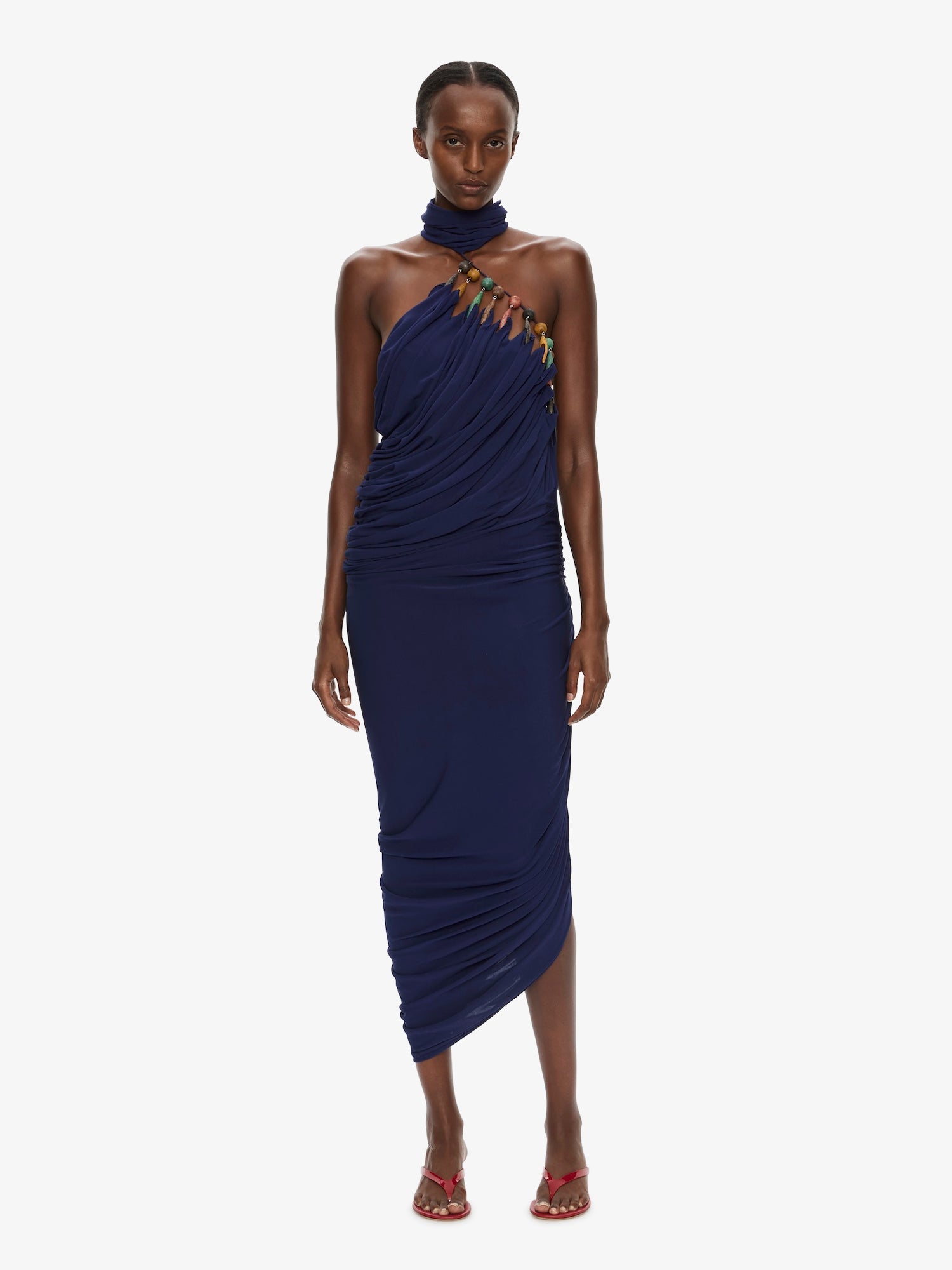 Tropique Droplet Halter Dress