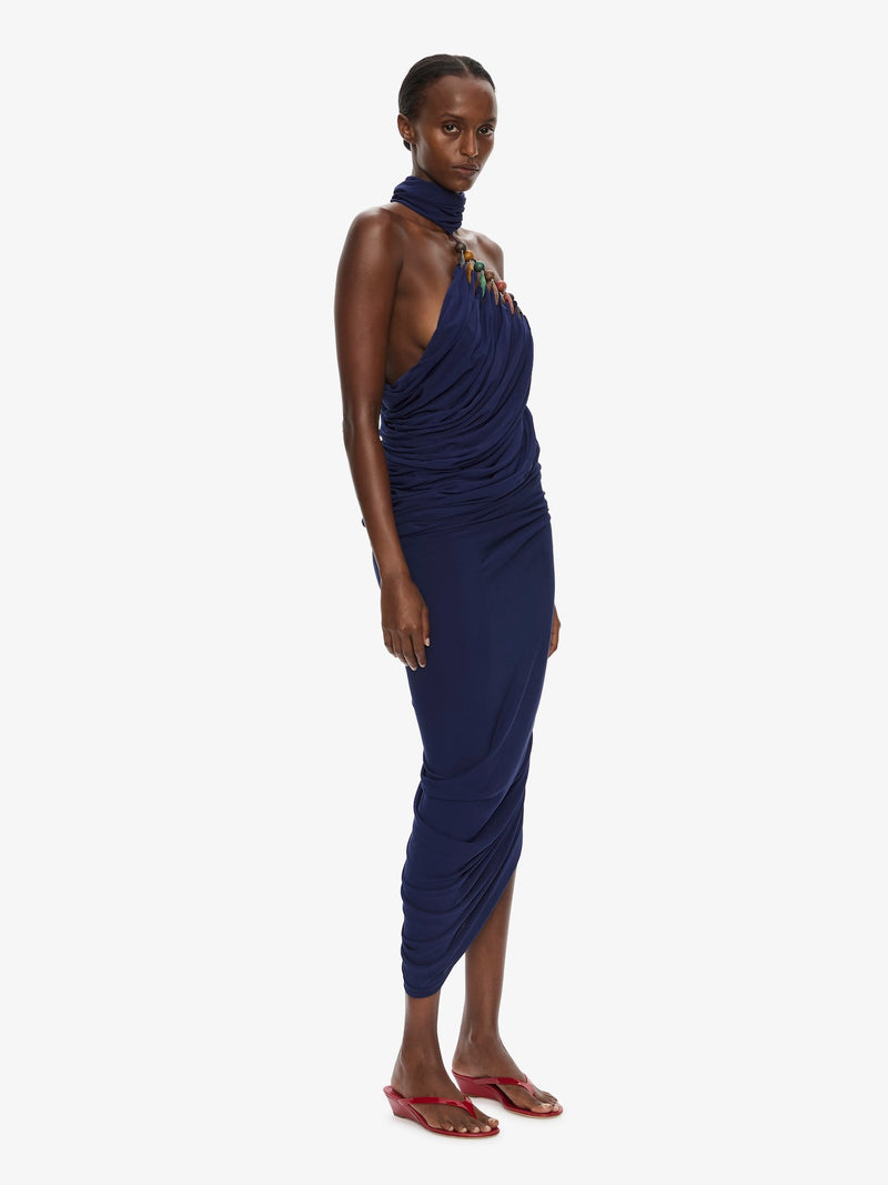 Tropique Droplet Halter Dress - Image 2