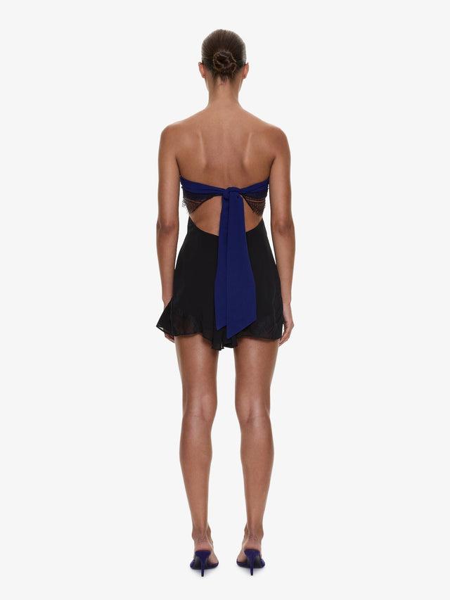 Aira Strapless Lace Mini Dress
