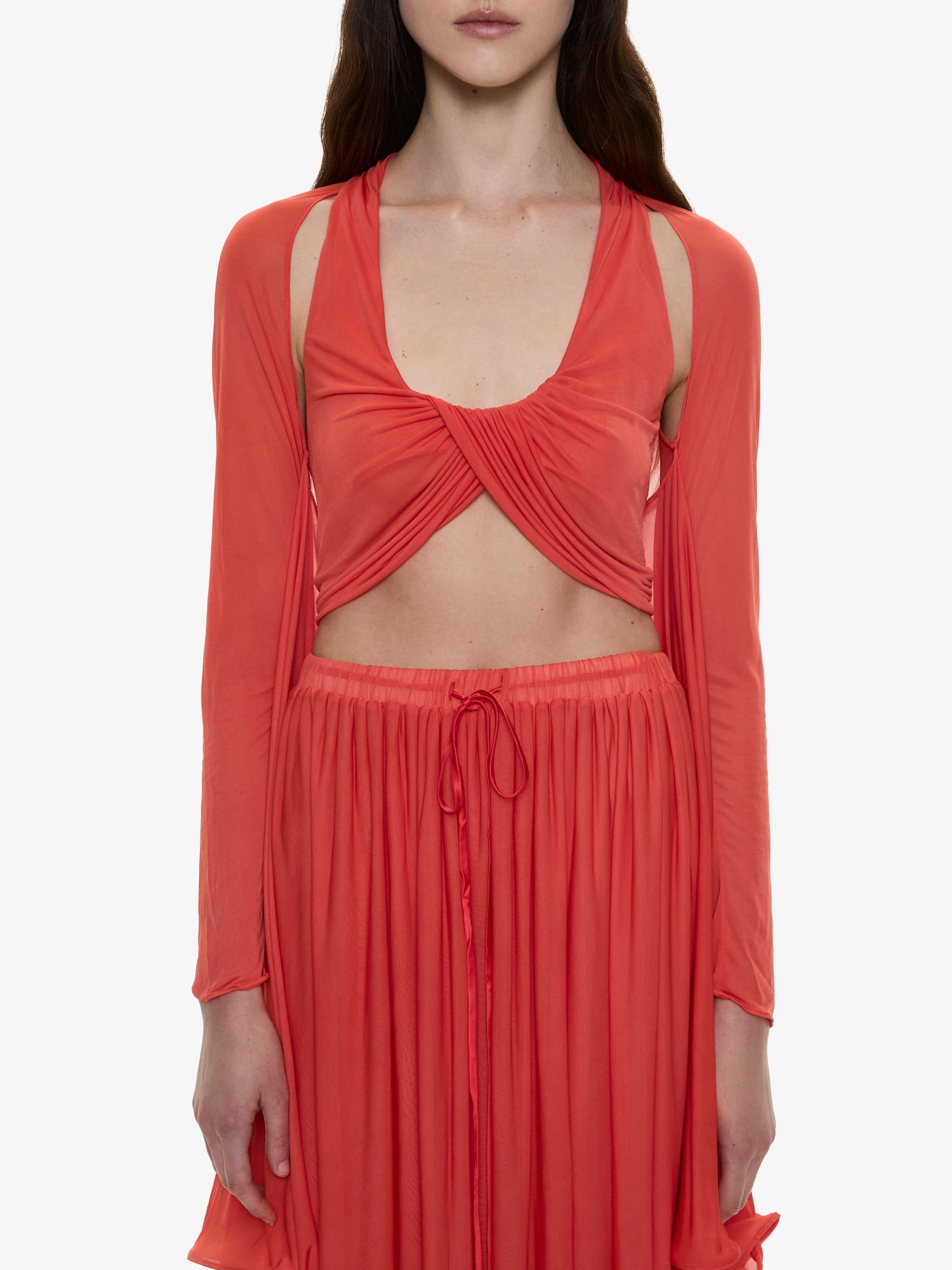 Daya Cutaway Drawstring Dress