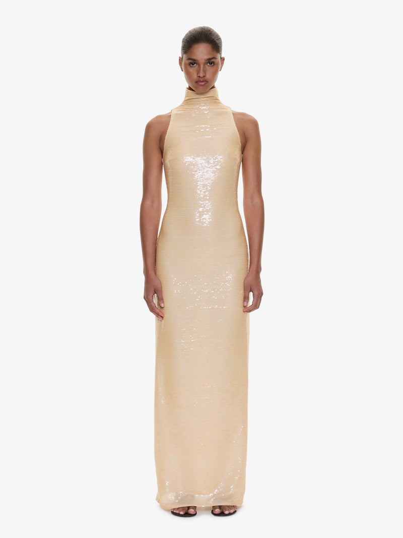 Opaline Sequin Tank Gown - Image 1