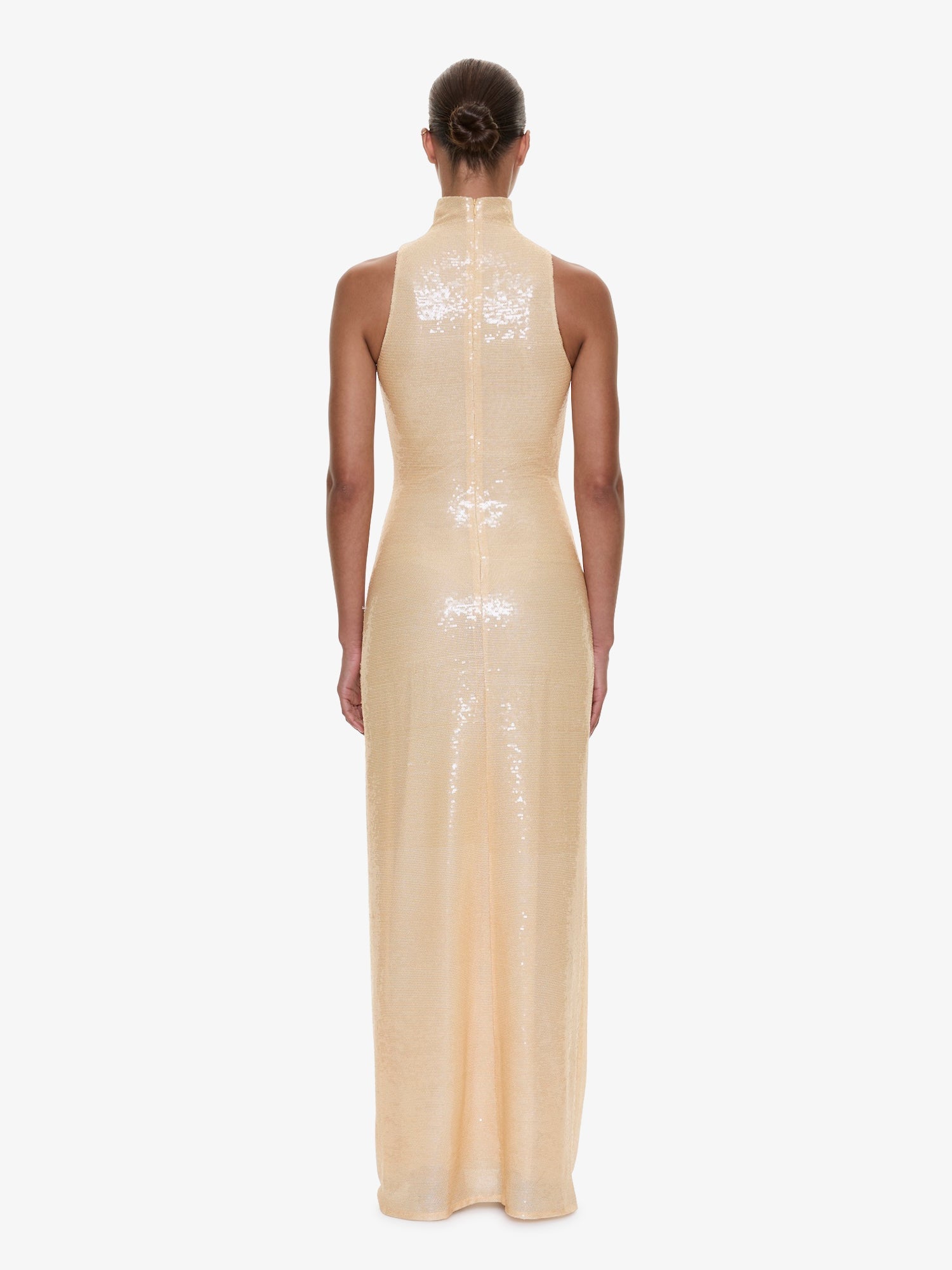 Opaline Sequin Tank Gown