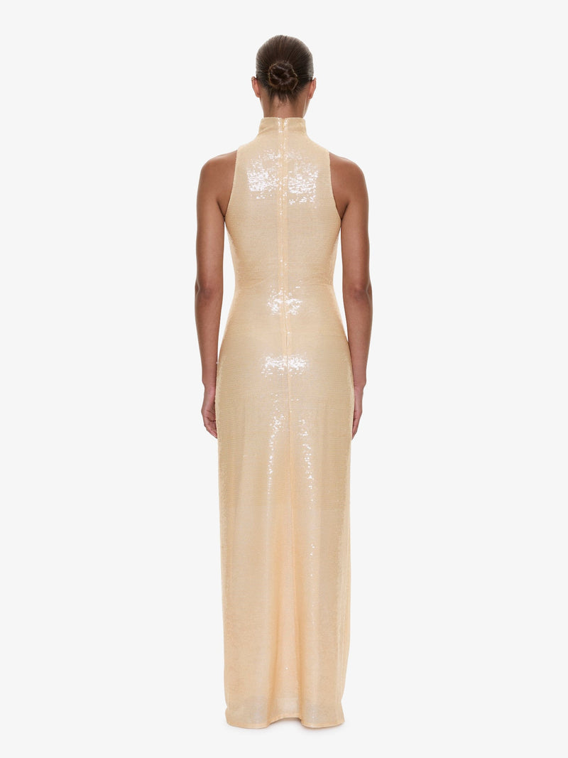 Opaline Sequin Tank Gown - Image 4