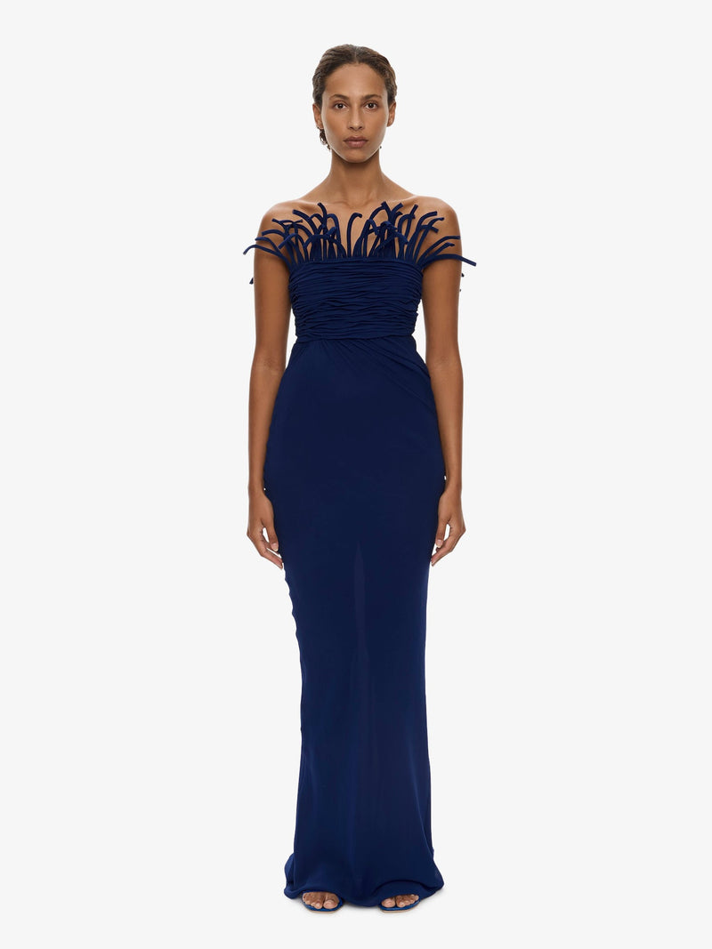 Aira Corded Silk Dress - Image 1