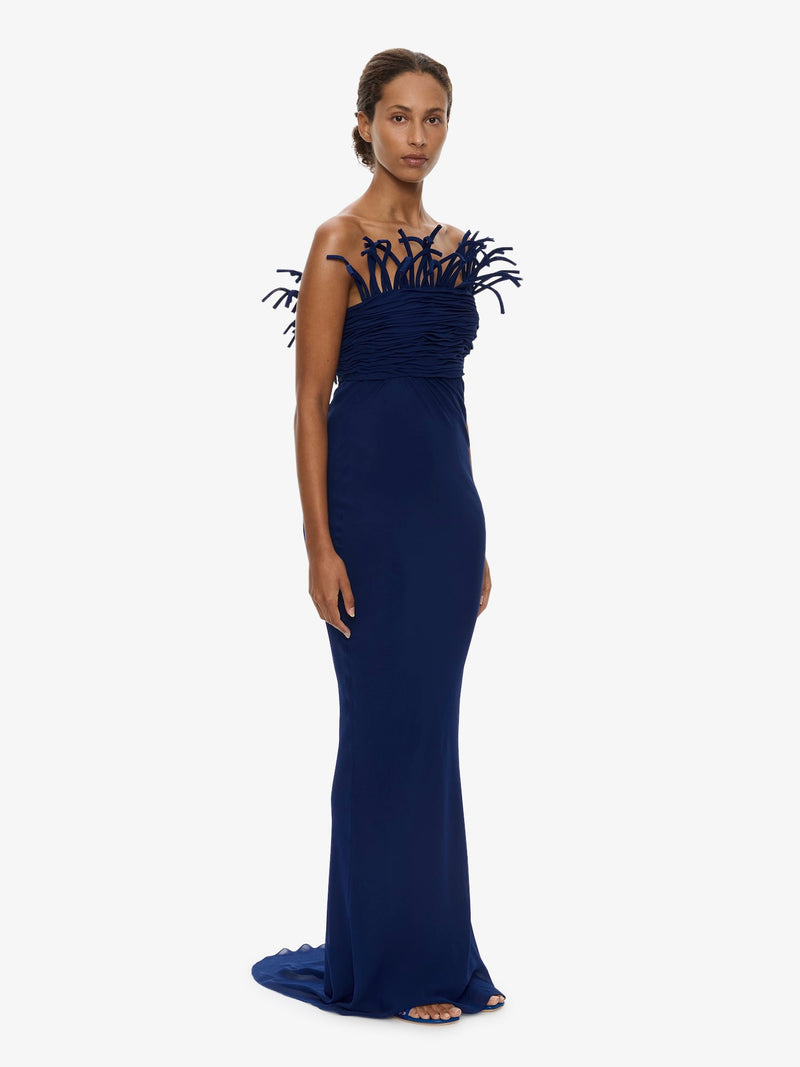 Aira Corded Silk Dress - Image 2