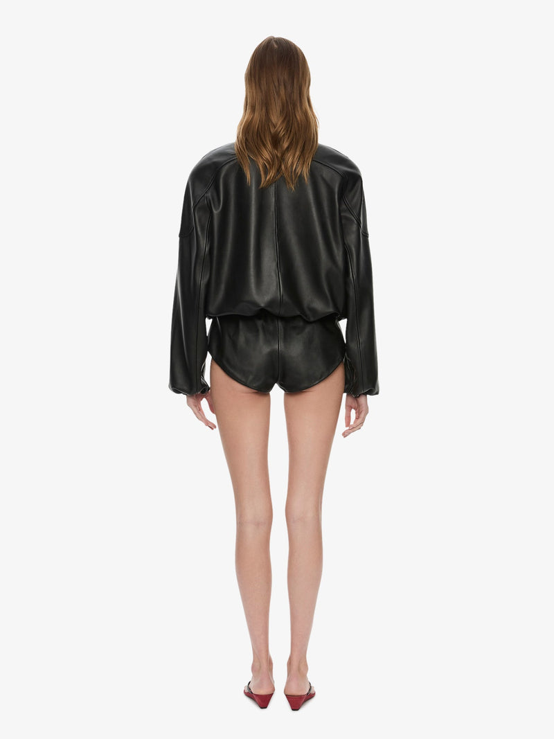 Dannie Leather Zipped One Piece - Image 4