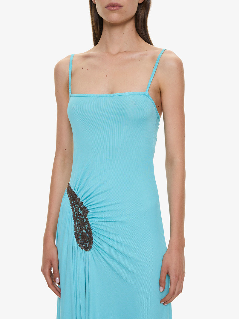 Paisley Lace Rib Cami Dress - Image 3