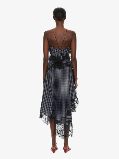Embroidered Handkerchief Envelope Cami Dress