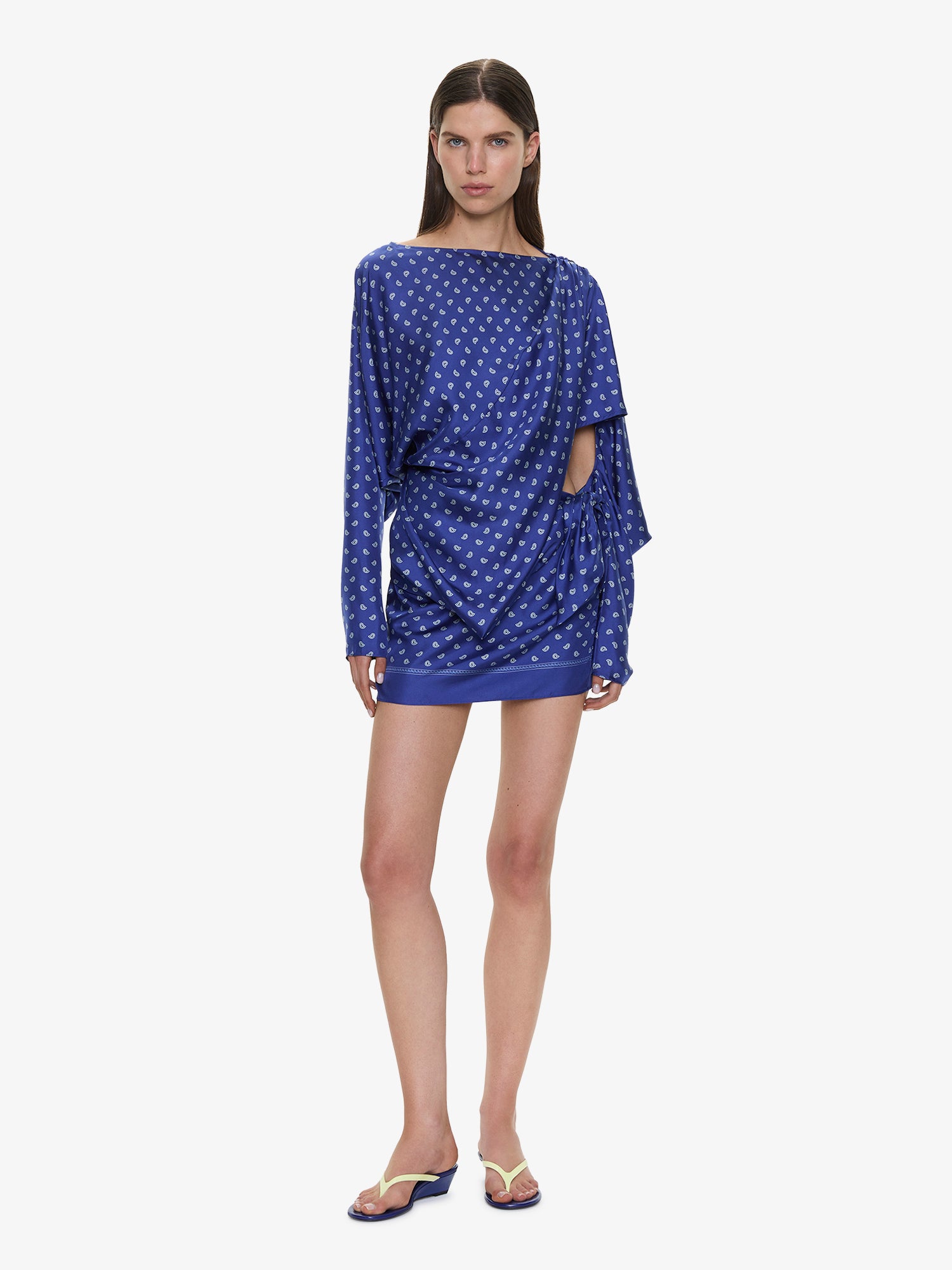 Bandana Pareo Cutaway Dress