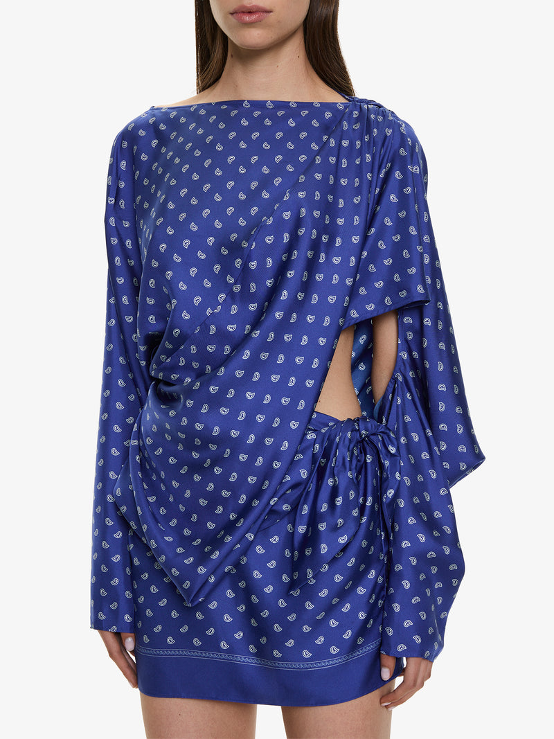 Bandana Pareo Cutaway Dress - Image 4