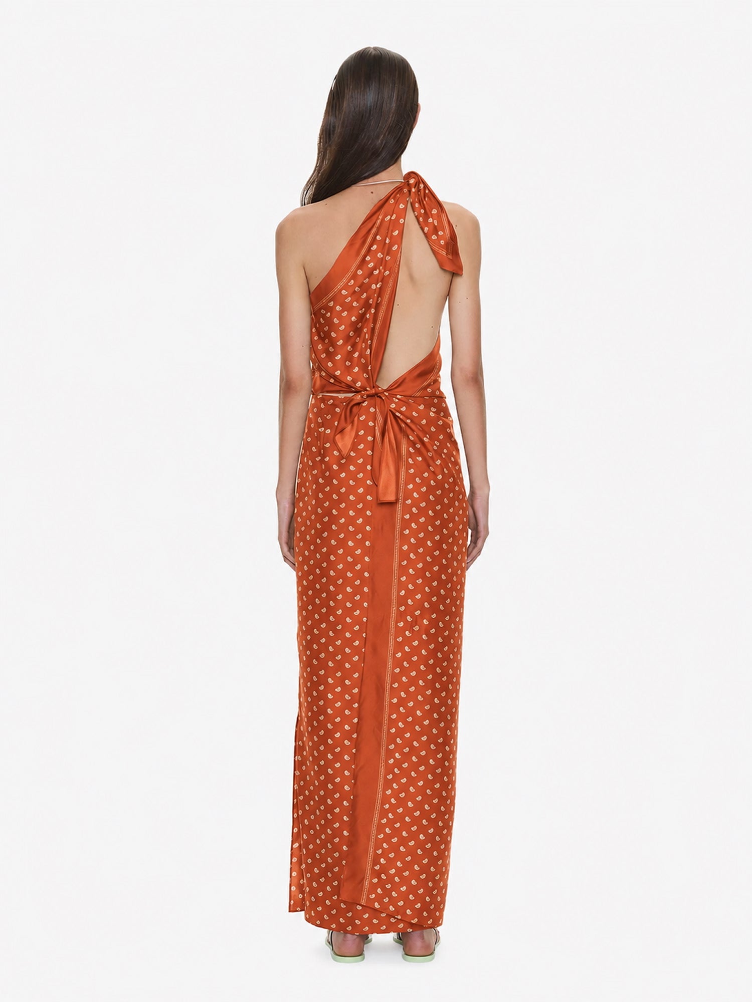 Bandana Scarf Tie Dress
