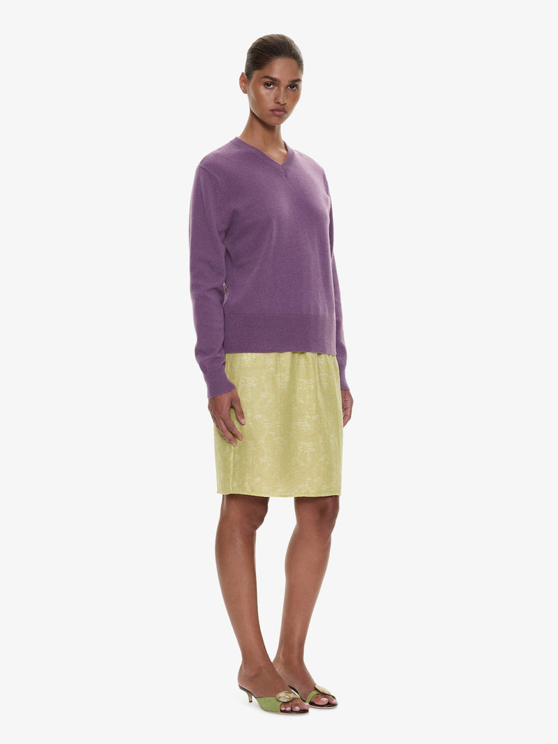 Light Leak Jacquard Slip Skirt - Image 2