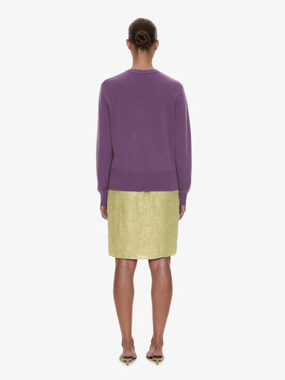 Light Leak Jacquard Slip Skirt