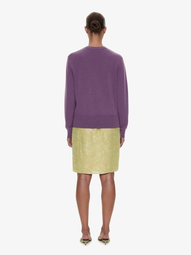 Light Leak Jacquard Slip Skirt