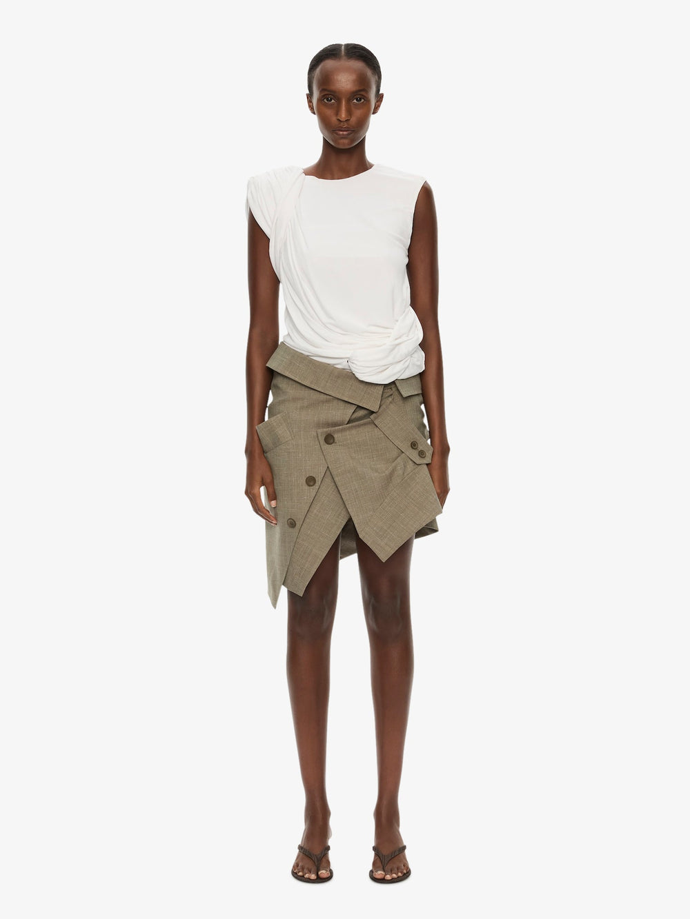 Banyan Deconstructed Trench Skirt