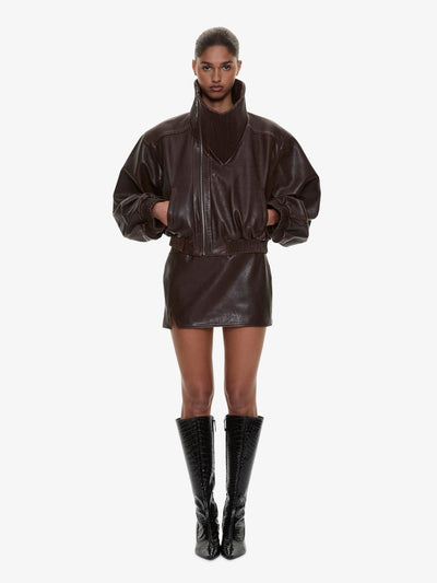Alfie Leather Mini Skirt