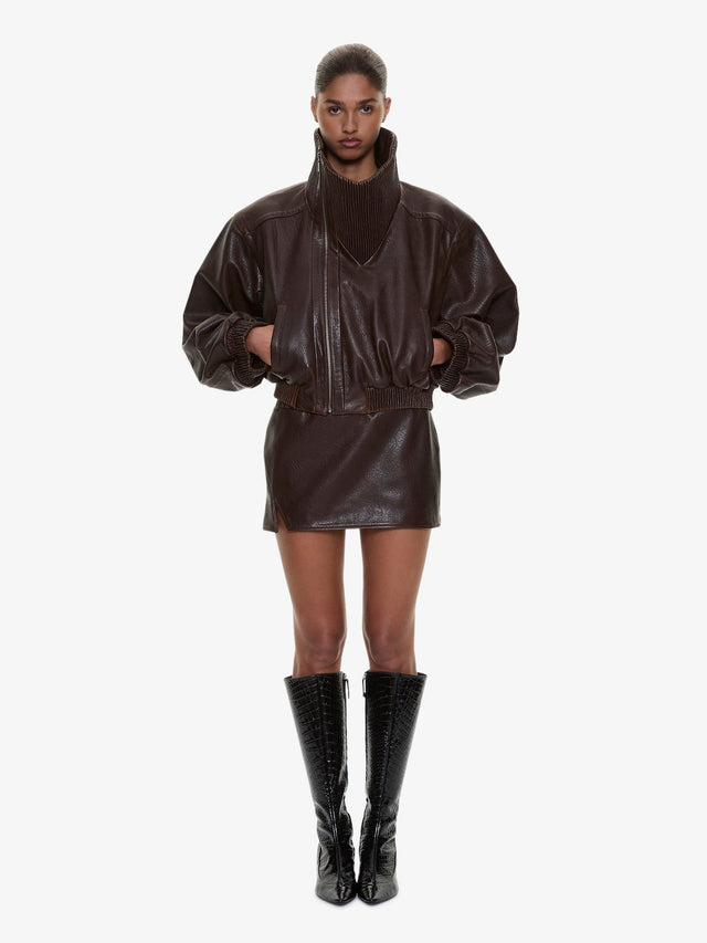Alfie Leather Mini Skirt