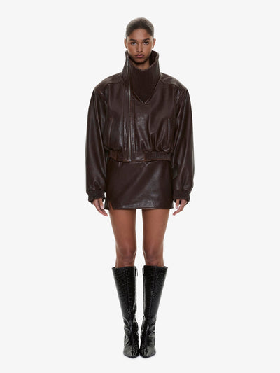 Alfie Leather Mini Skirt