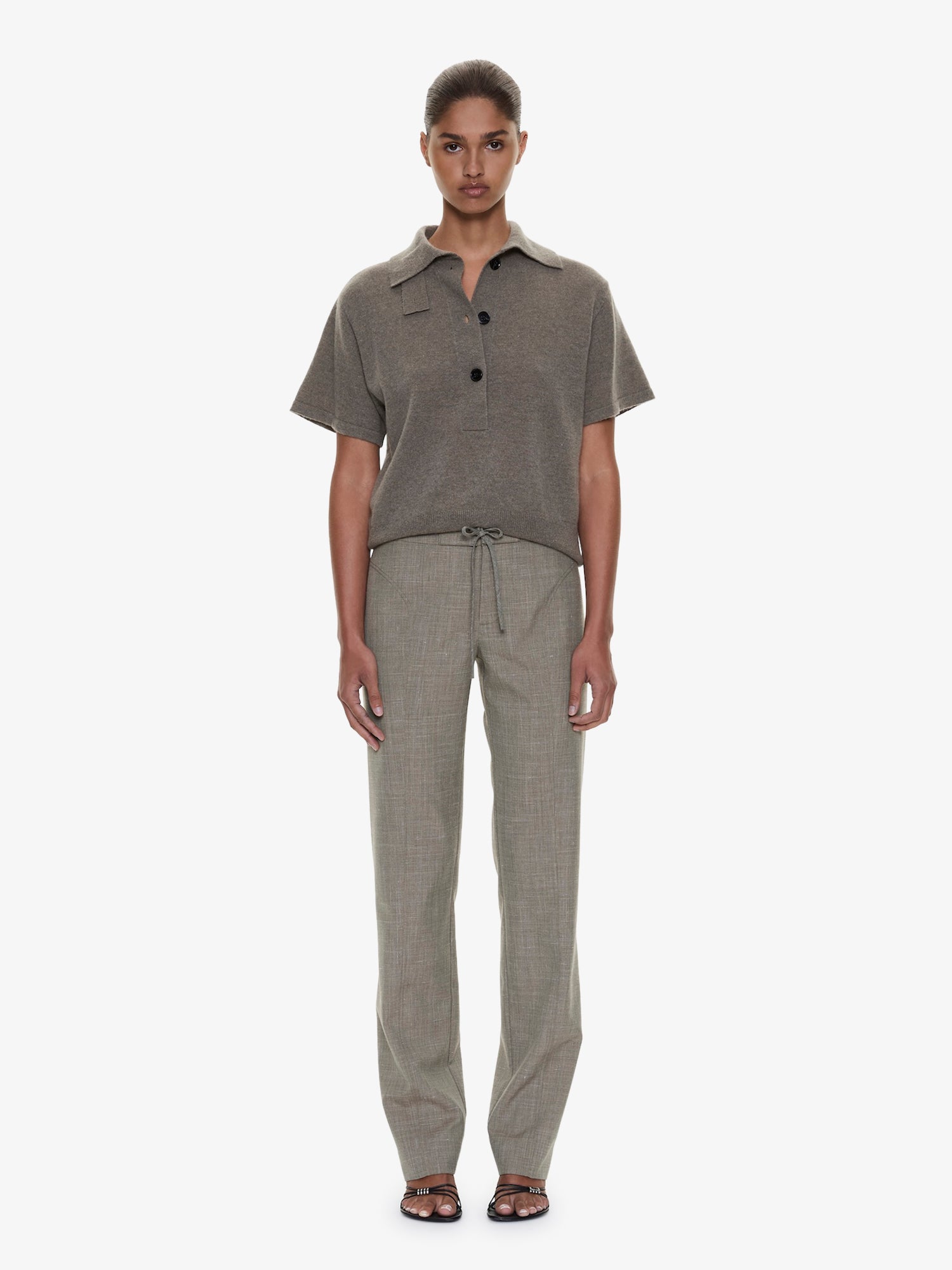 Banyan Panelled Tie Trouser