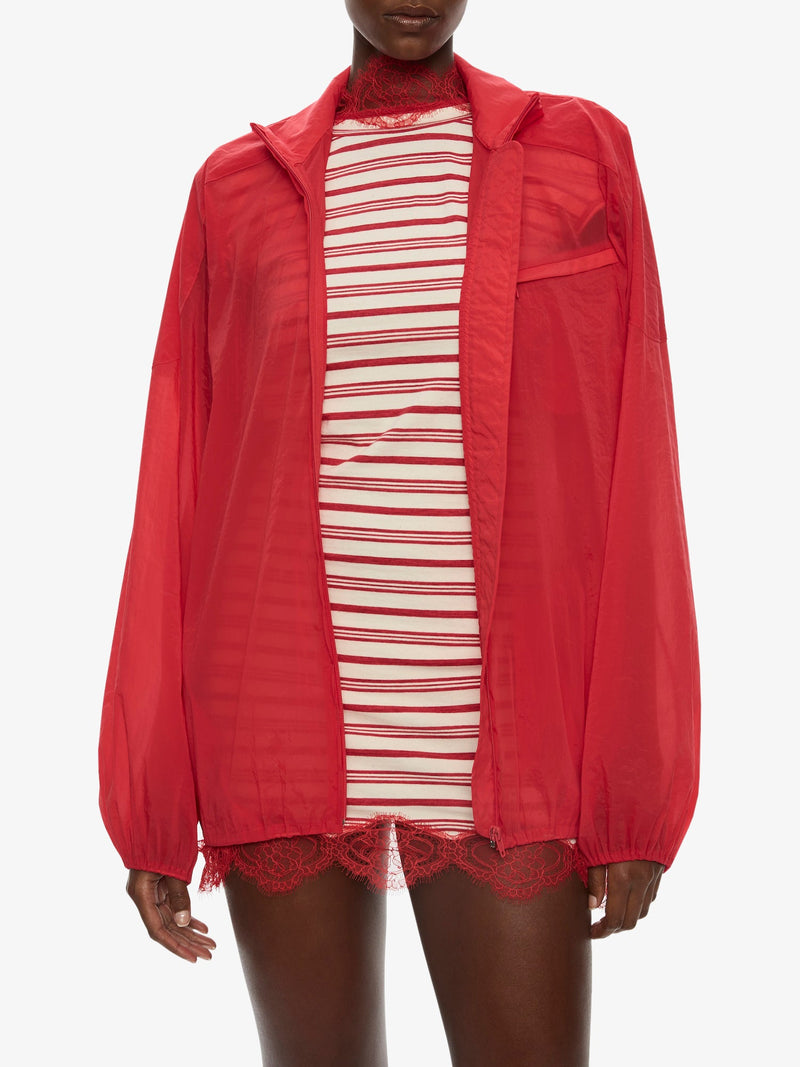 Dannie Lucent Mottled Sheer Bomber - Image 2