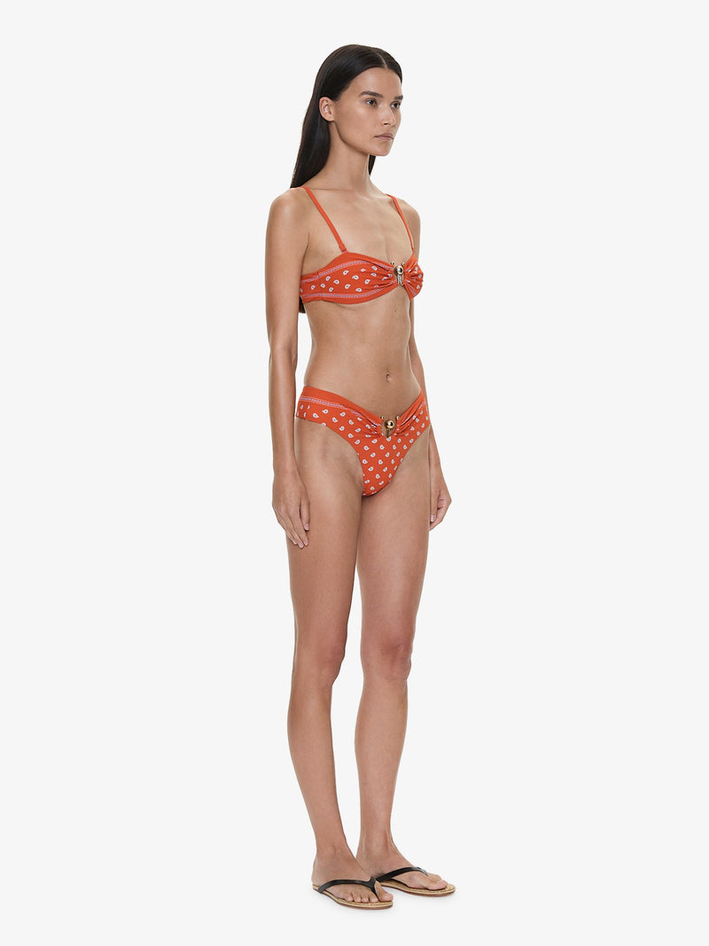 Bandana Ruched Orbit Bandeau - Image 3