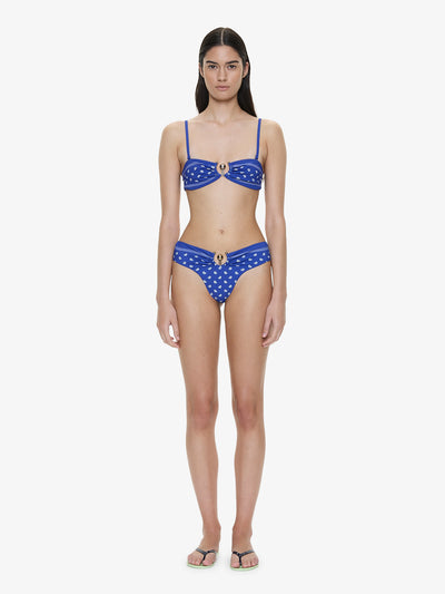Bandana Ruched Orbit Bandeau