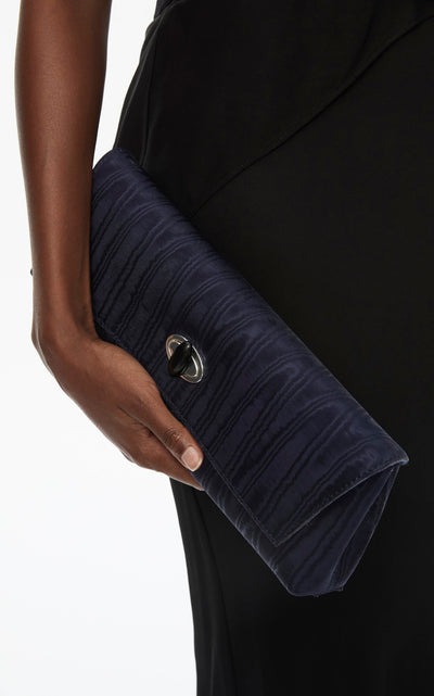Buki Moire Clutch