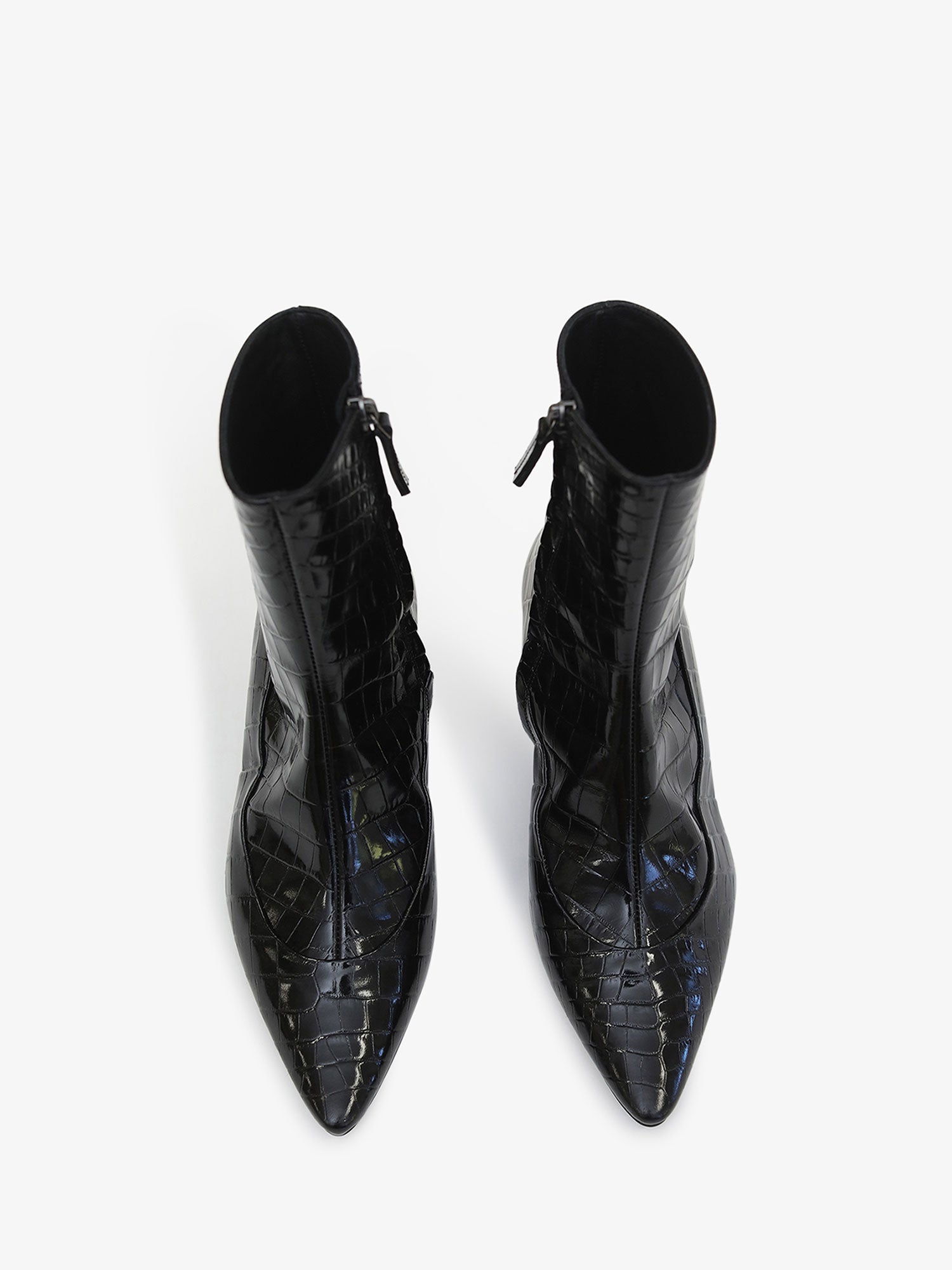 Corte Embossed Ankle Boot
