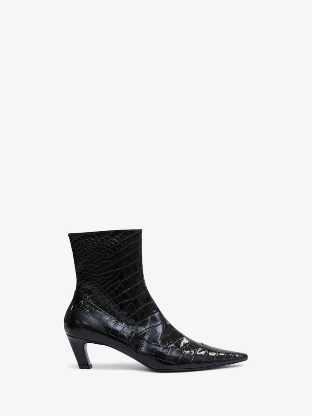 Corte Embossed Ankle Boot
