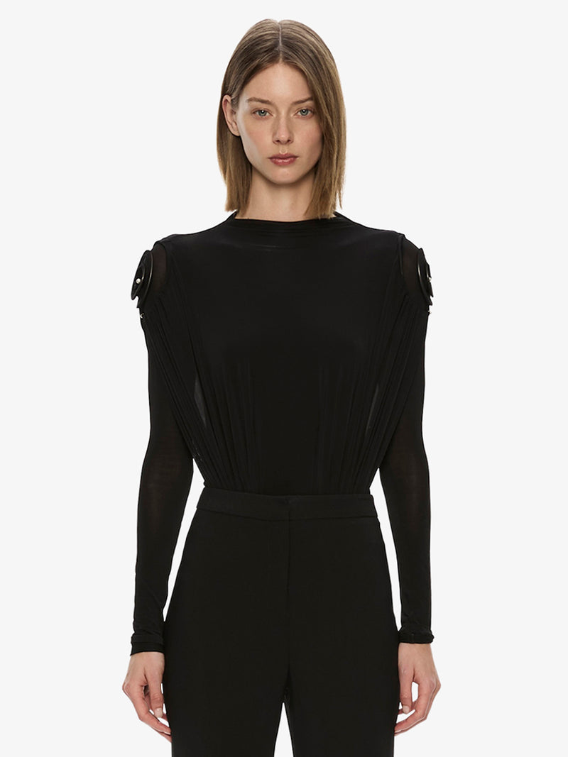 Aurelia Sculpted Spiral Bodysuit - Image 1