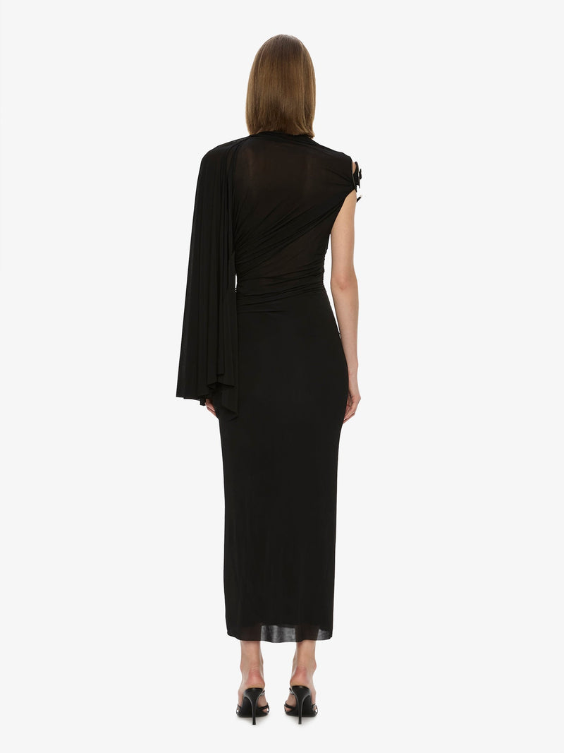 Aurelia Sculpted Spiral Drape Gown - Image 4
