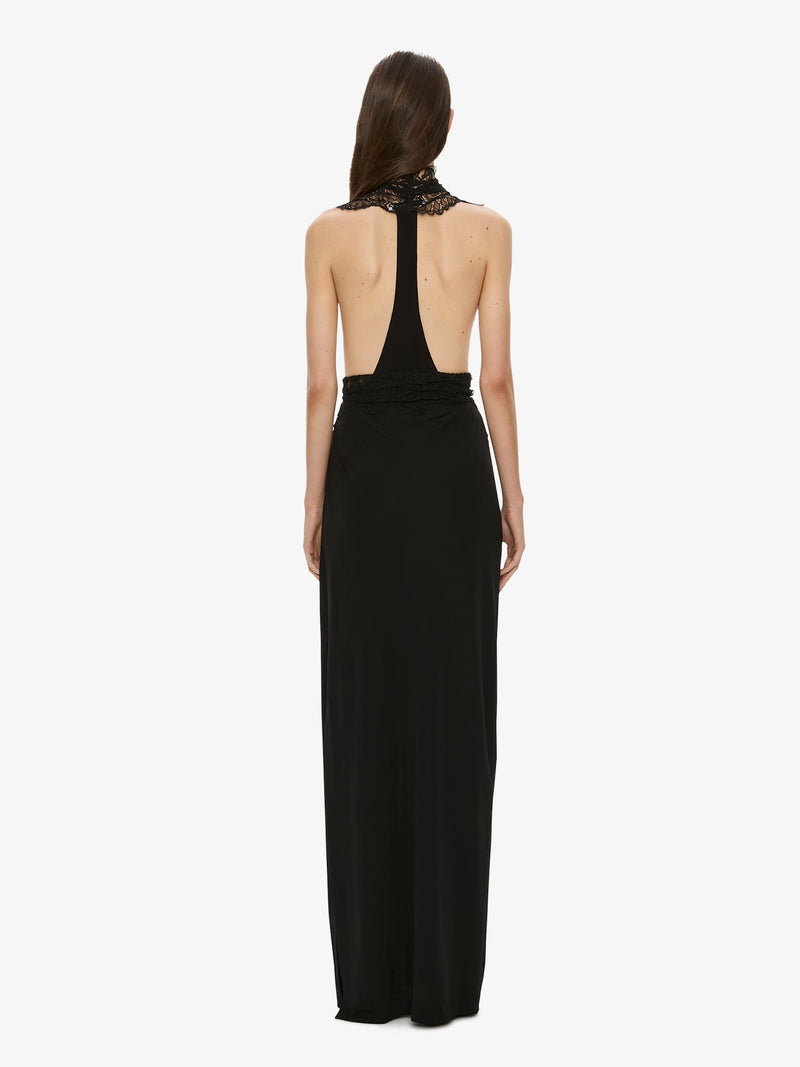 Spiral Lace Scarf Dress - Image 4
