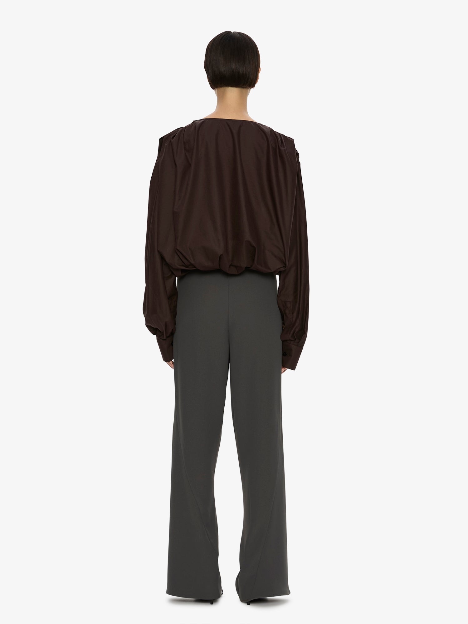 Bias Crepe Trouser