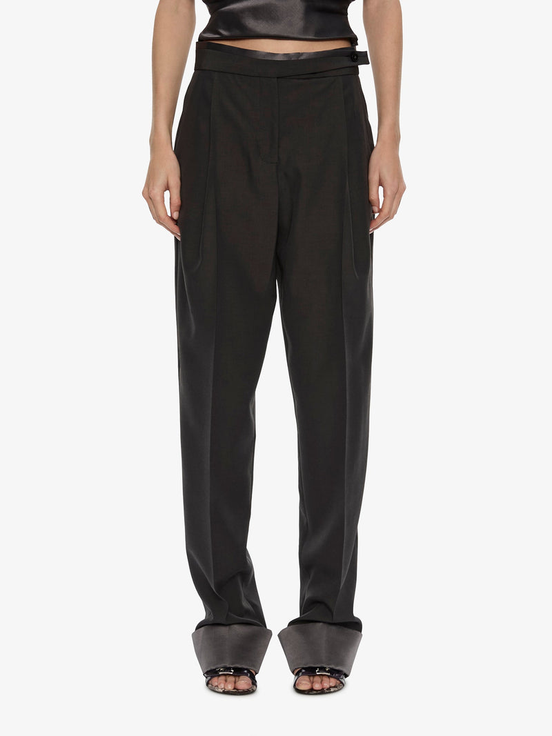 Rowan Sateen Cuffed Trouser - Image 3