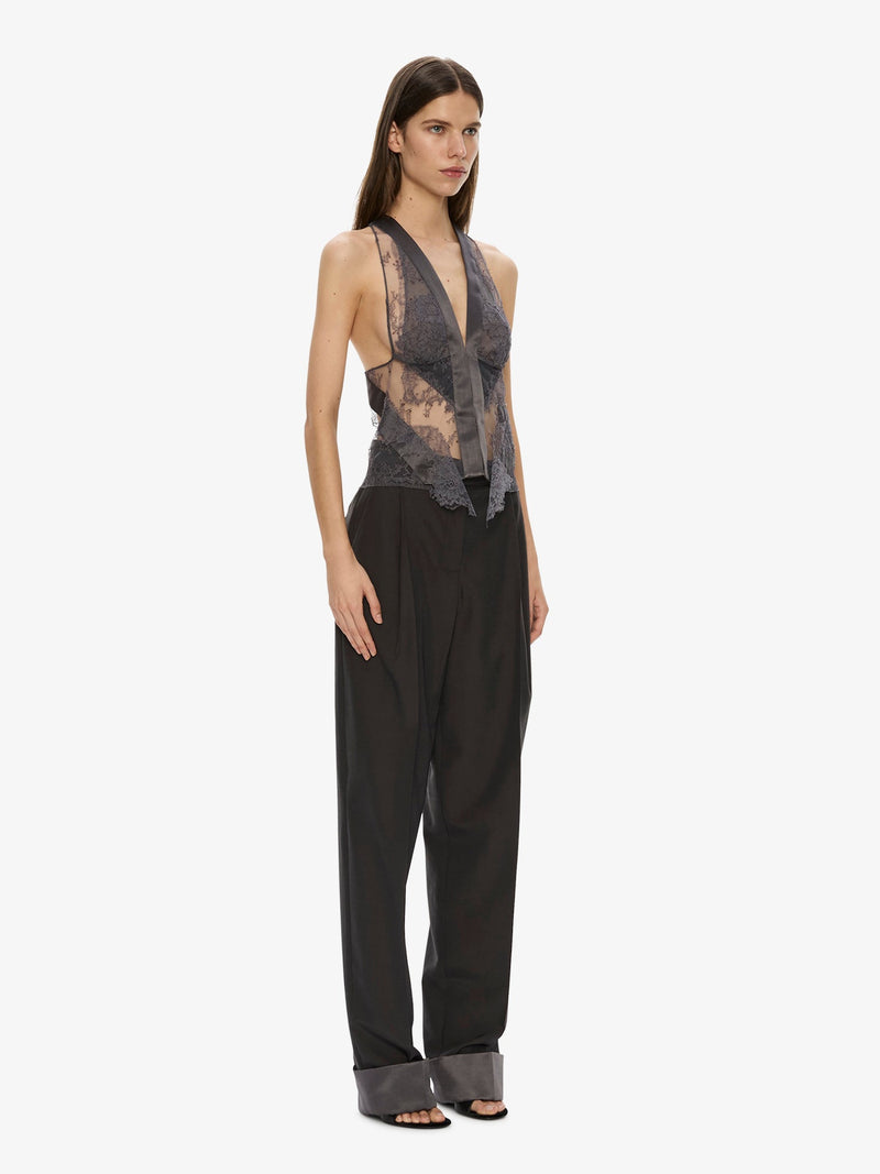 Rowan Sateen Cuffed Trouser - Image 2