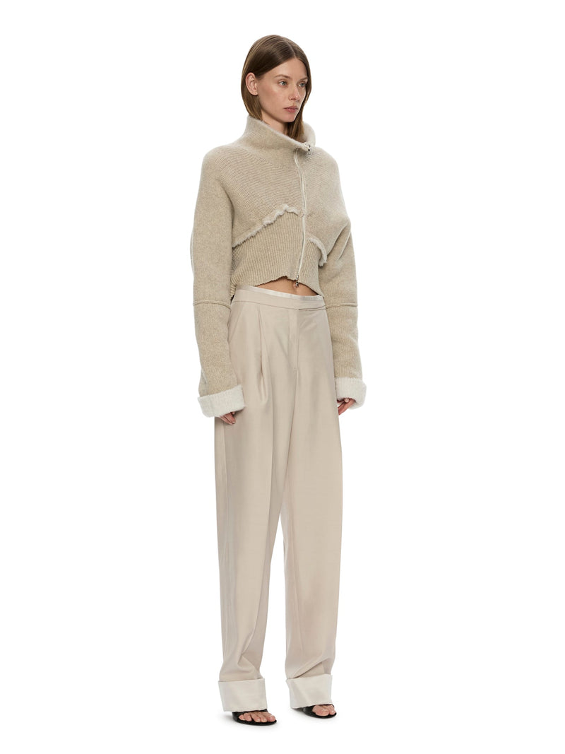 Rowan Sateen Cuffed Trouser - Image 2