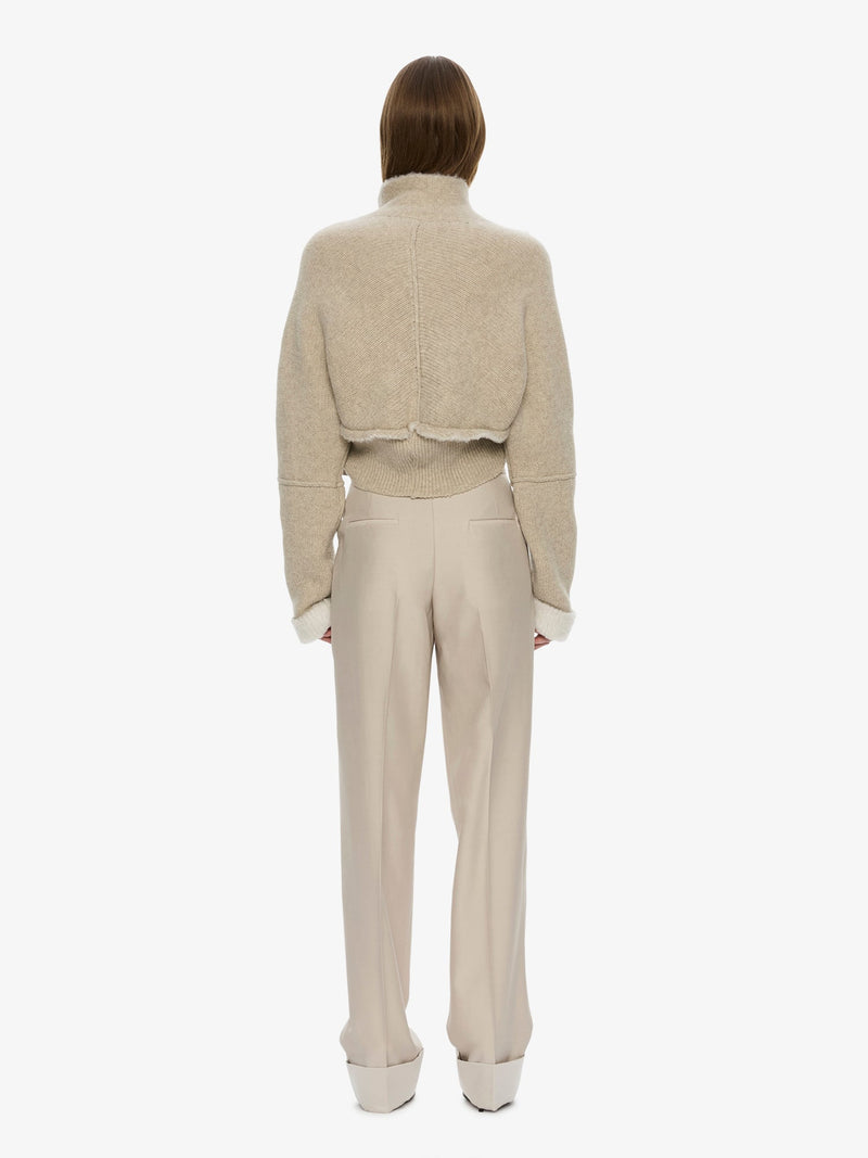 Rowan Sateen Cuffed Trouser - Image 4