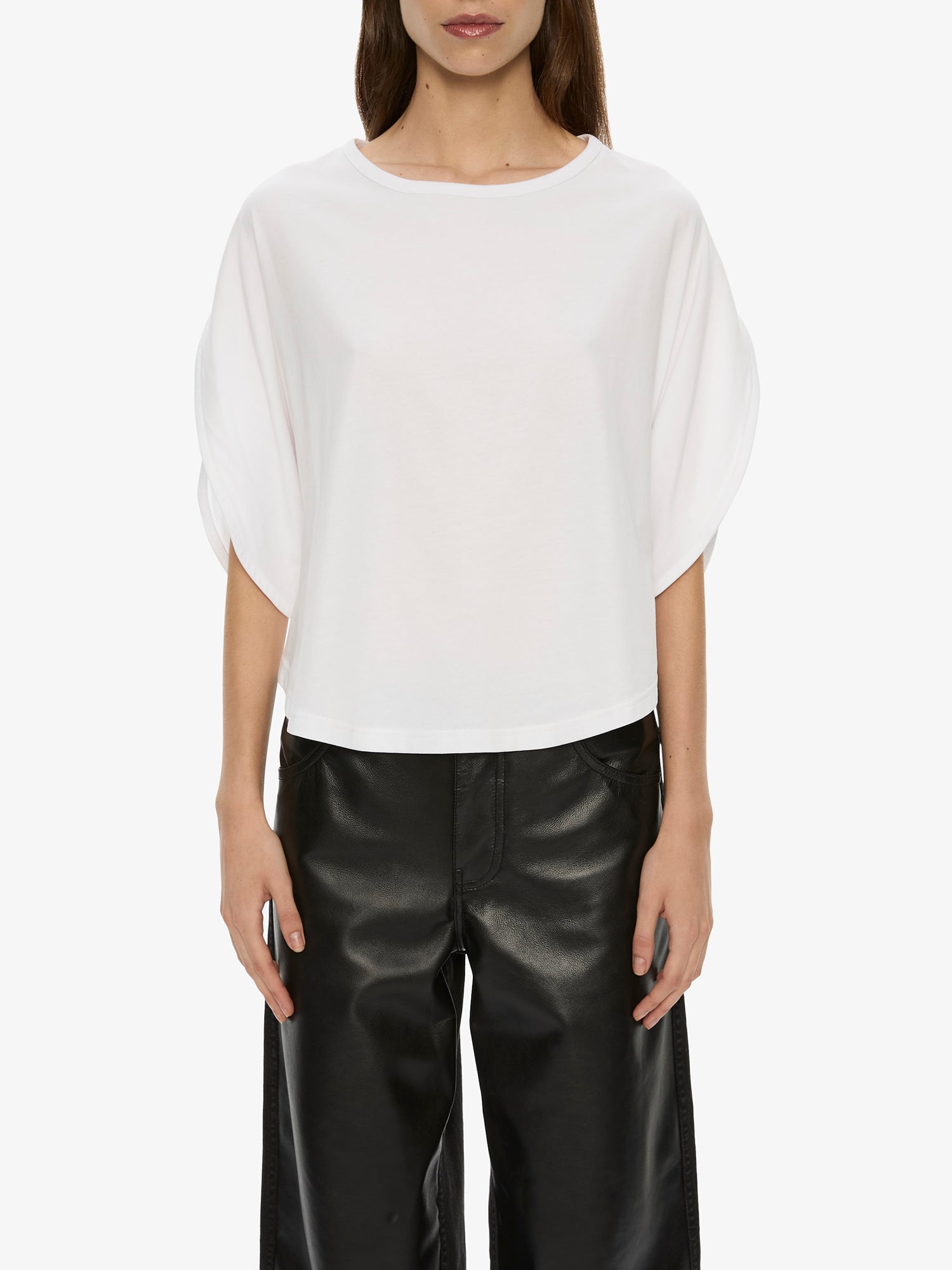 Troy Deconstruct Leather Jean