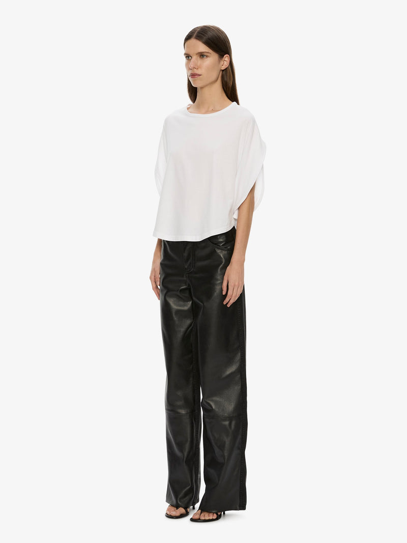 Troy Deconstruct Leather Jean - Image 3