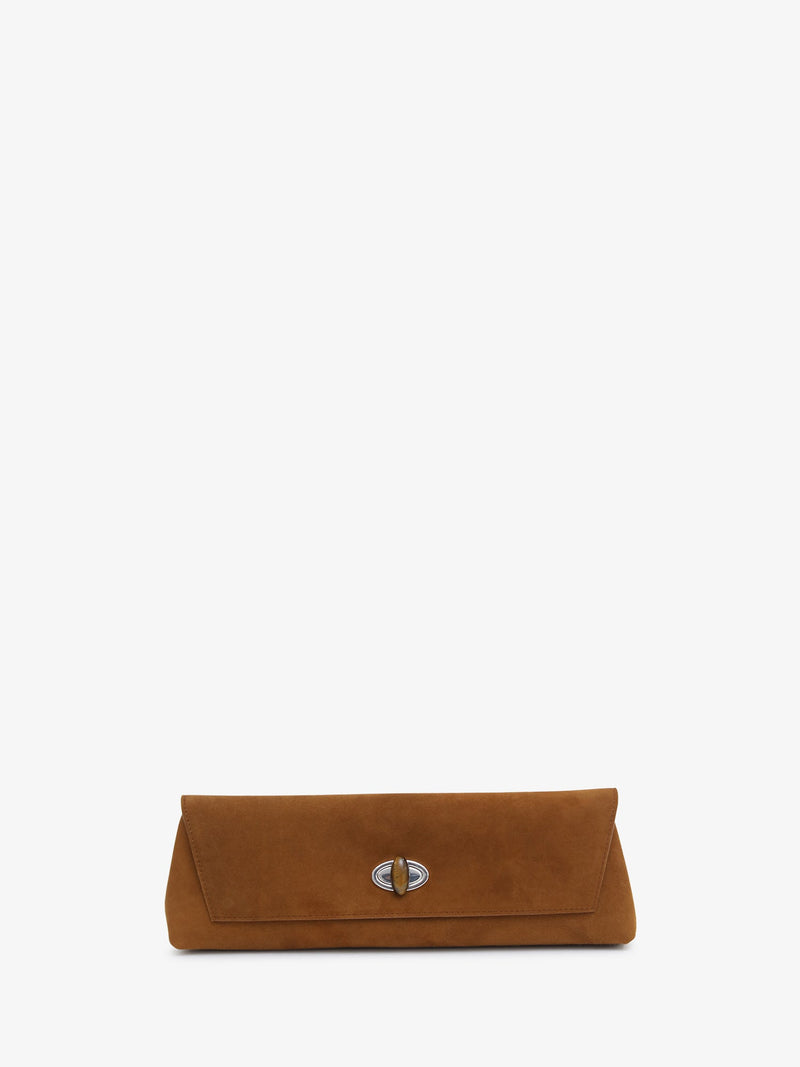 Buki Suede Clutch - Image 1