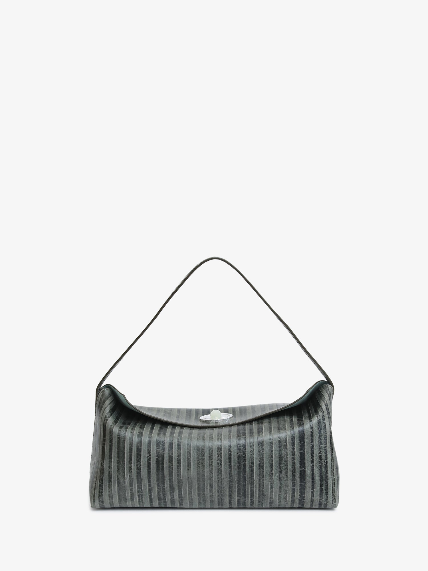 Doba Quartz Turnlock Two Tone Shoulder Bag