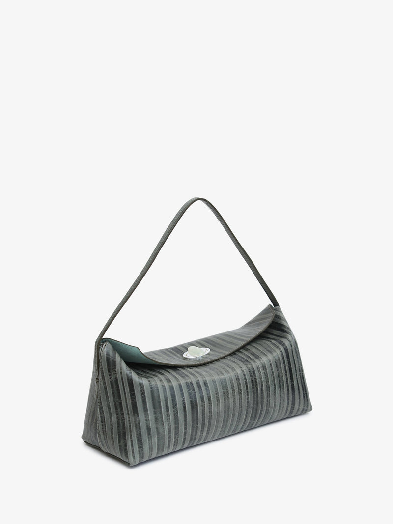 Doba Quartz Turnlock Two Tone Shoulder Bag - Image 2