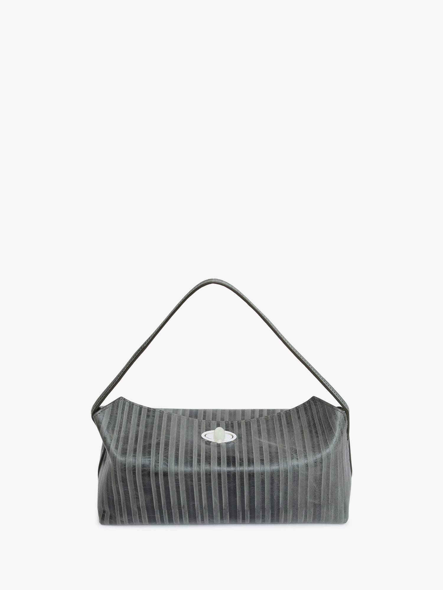 Doba Quartz Turnlock Two Tone Shoulder Bag