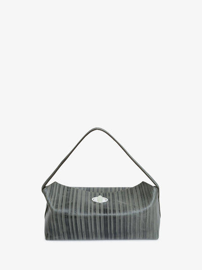 Doba Quartz Turnlock Two Tone Shoulder Bag
