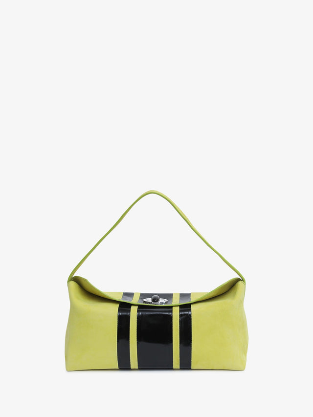 Doba Quartz Turnlock Motor Shoulder Bag