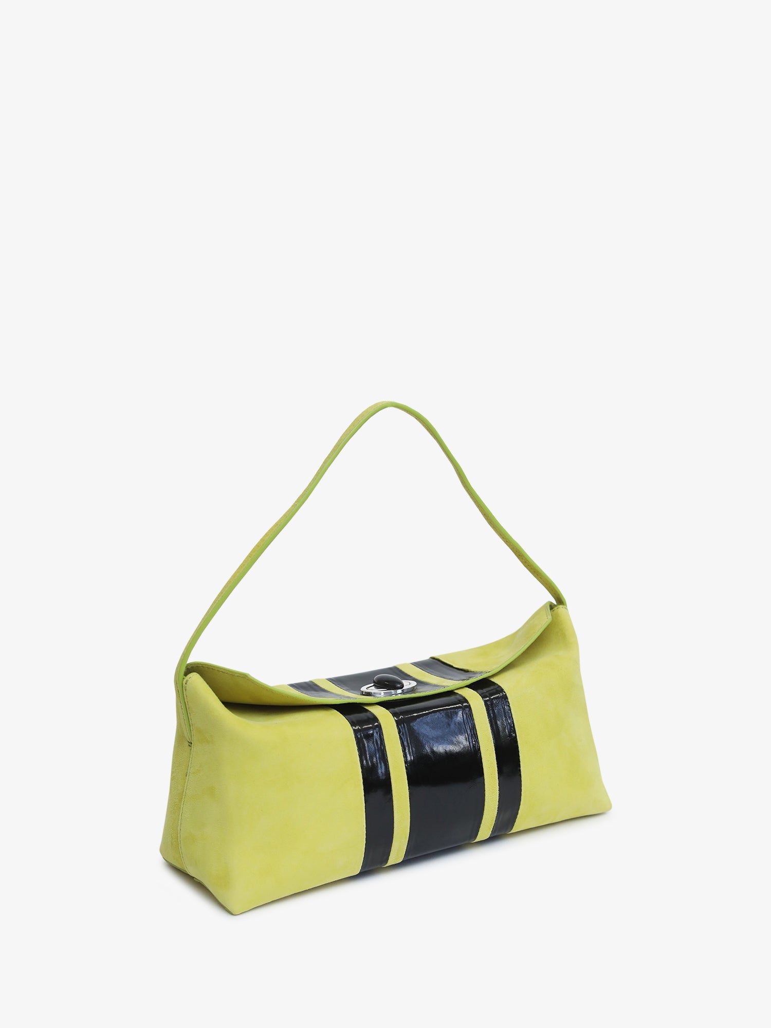 Doba Quartz Turnlock Motor Shoulder Bag