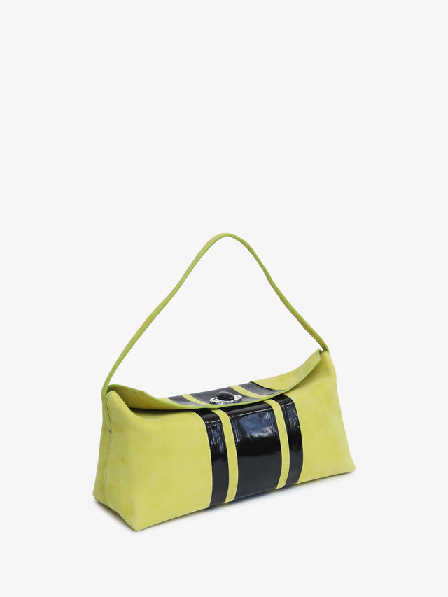 Doba Quartz Turnlock Motor Shoulder Bag