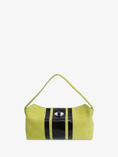 Doba Quartz Turnlock Motor Shoulder Bag