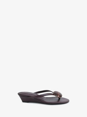 Aura Quartz Flip Flop Wedge