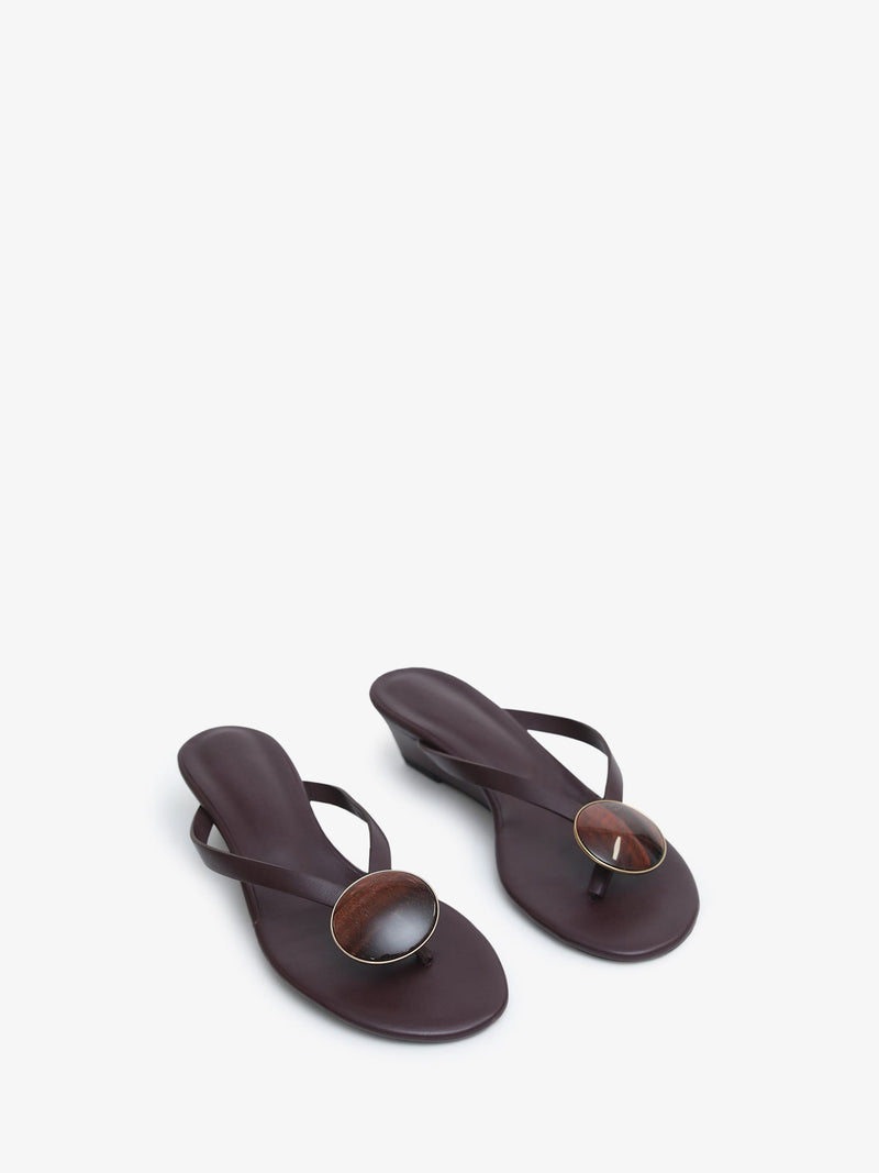 Aura Quartz Flip Flop Wedge - Image 2
